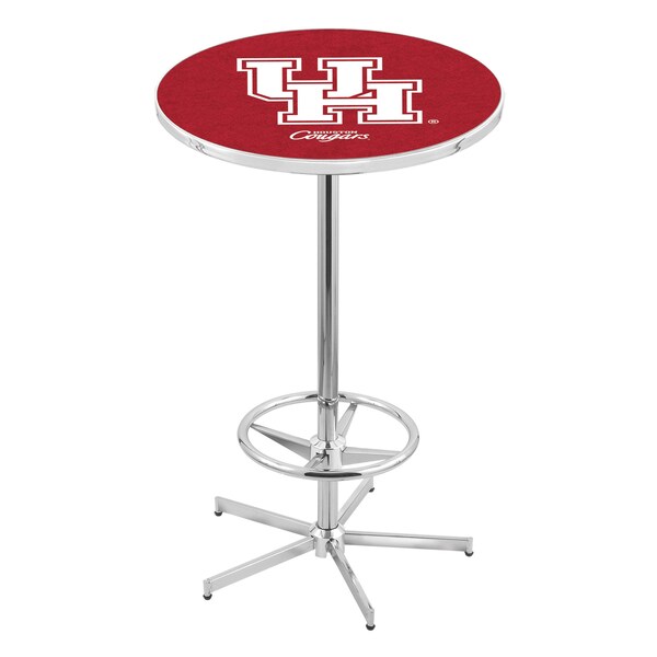 42" Chrome Houston Pub Table